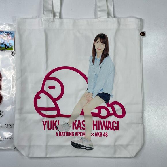 BAPE x AKB48 Tote Bag | Exclusive J-Pop Collab - Picture 3 of 13
